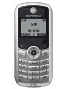 Best available price of Motorola C123 in Spain