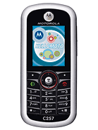 Best available price of Motorola C257 in Spain