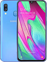 Best available price of Samsung Galaxy A40 in Spain